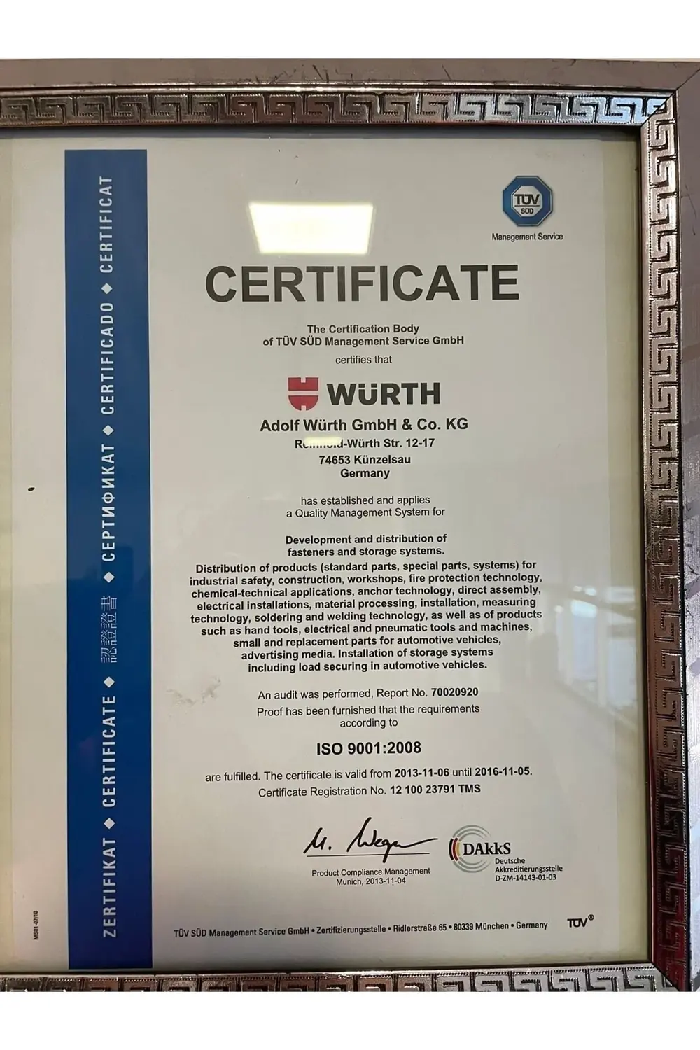 WÜRTH CAM TEMİZLEME SABUNU KONSANTRE CAM TEMİZLEMEYİCİ 32ML