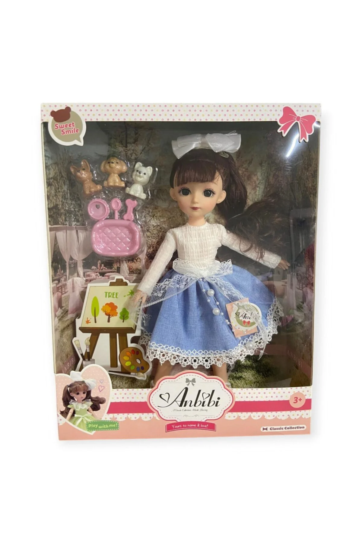 WX197-1 - ANBİBİ BEBEK OYUN SETİ KÖPEK AKSESUARLI (Lisinya)