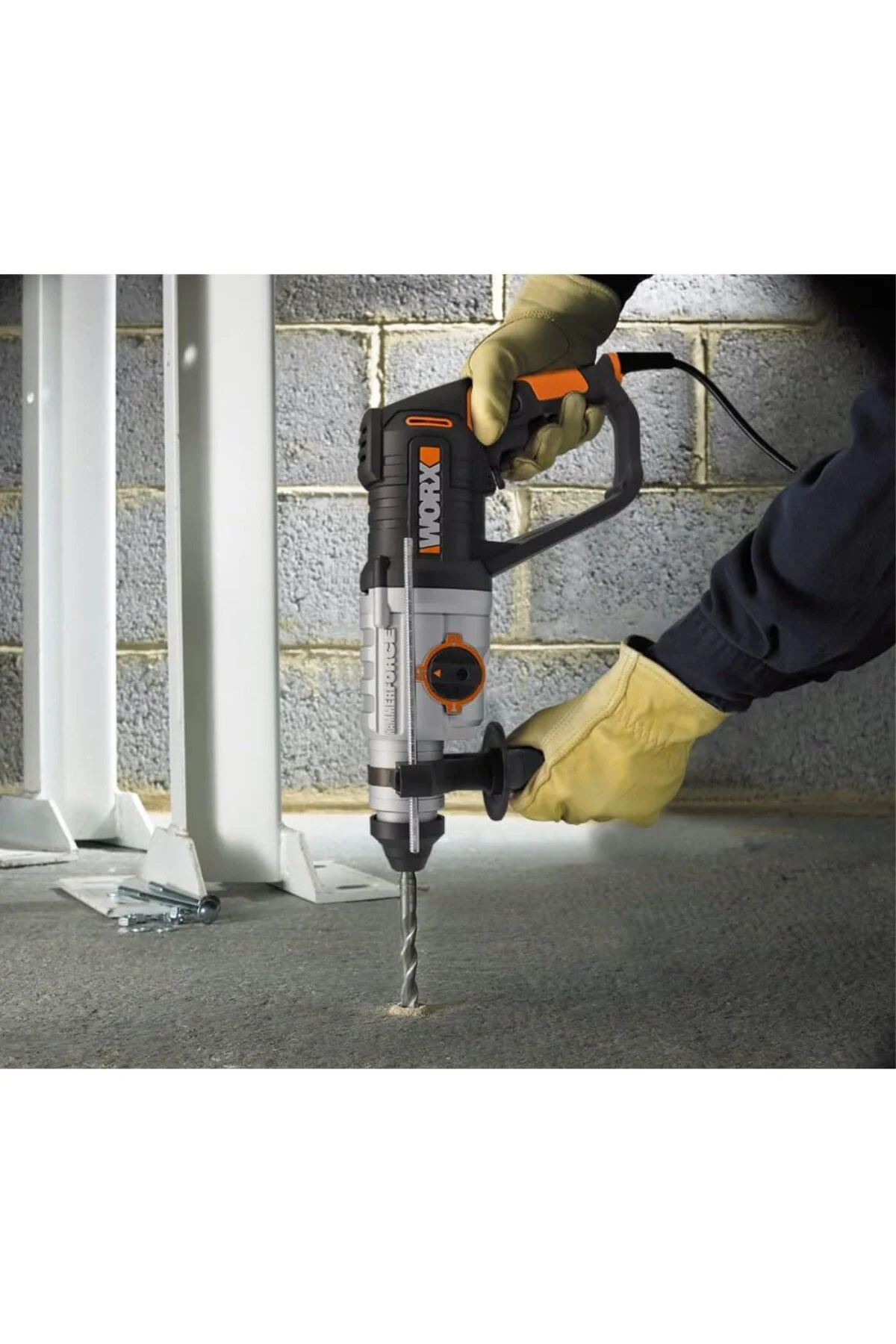 WX339 800Watt 2.5J Profesyonel SDS-Plus Kırıcı/Delici + 4 Adet Uç