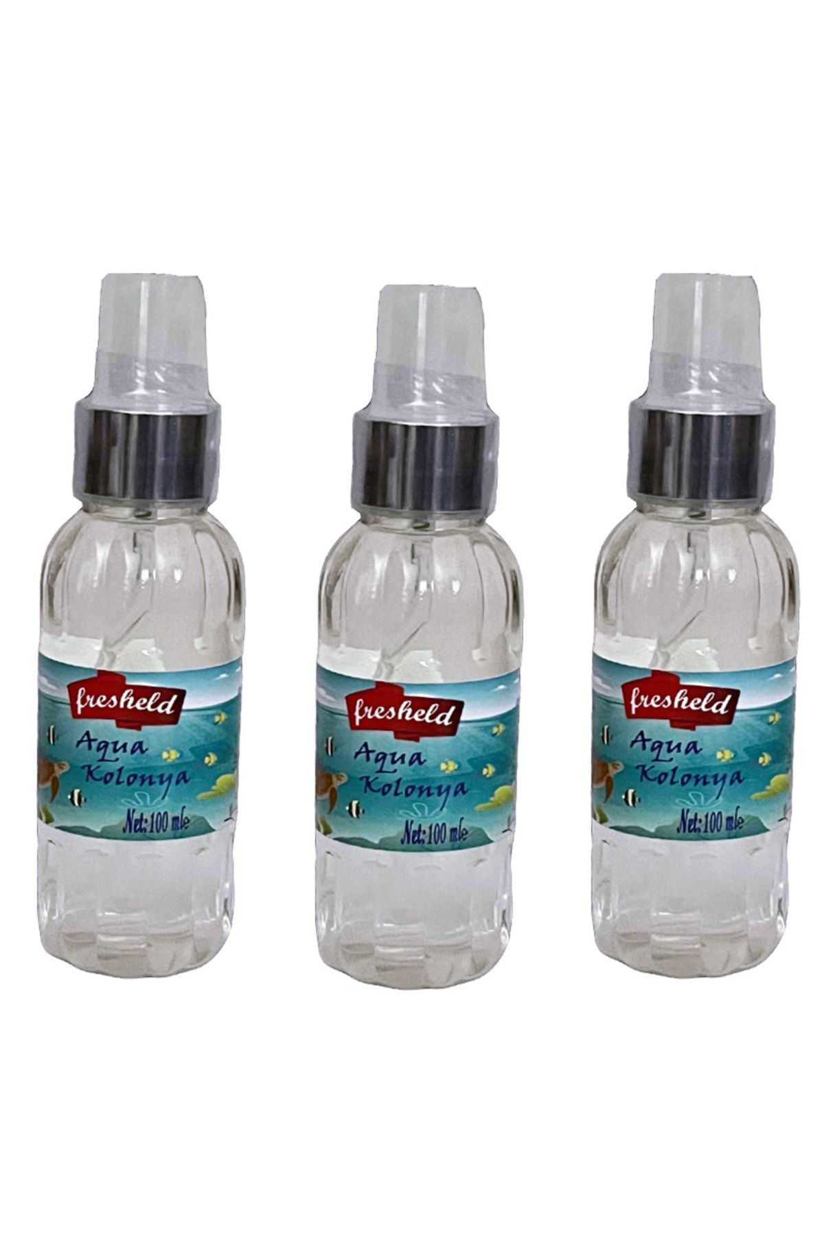 x 3 Adet Aqua Kolonya 100 ml