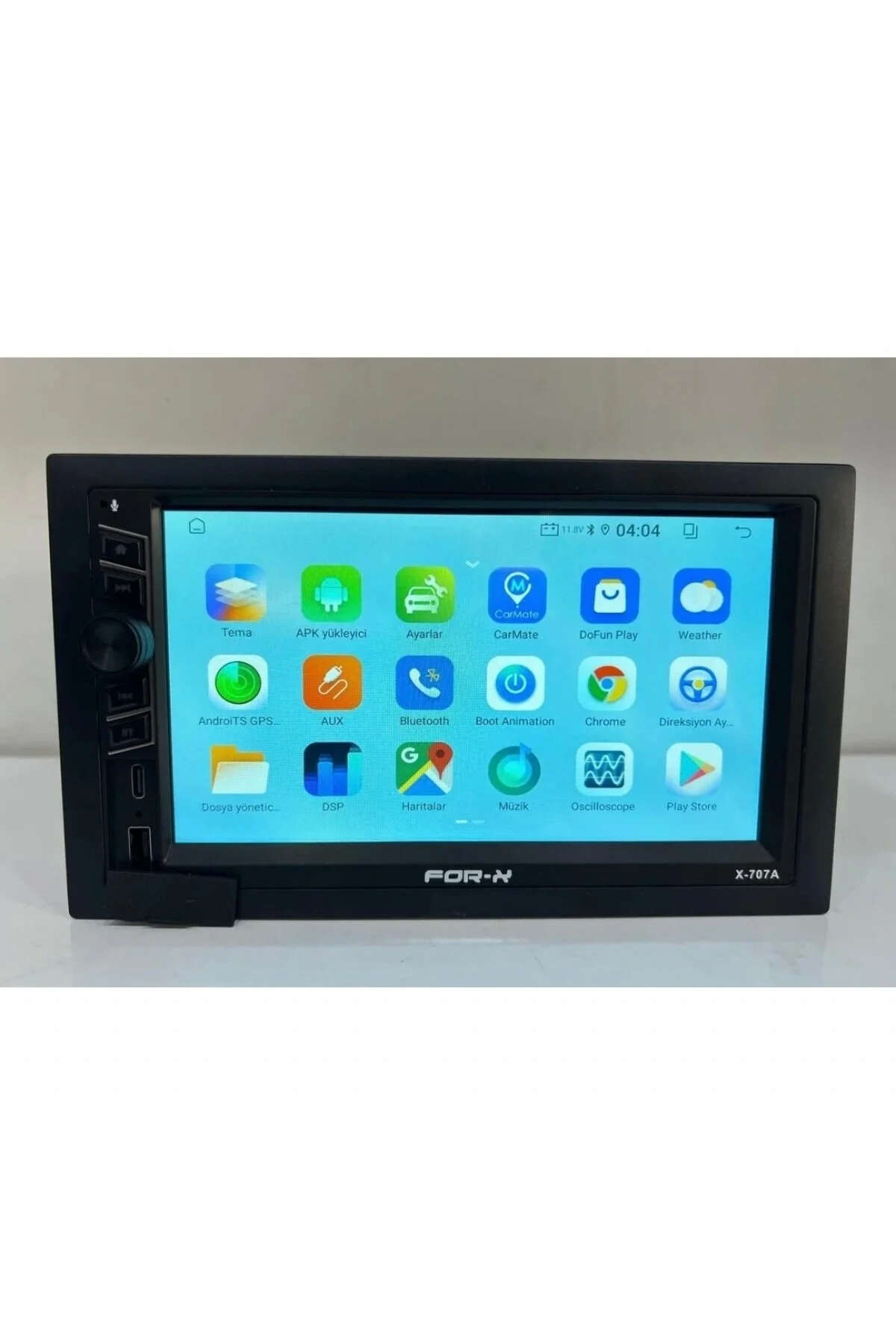 X-707A UYUMLU ANDROİD 7 İNÇ DOUBLE TEYP 4/64 PRO