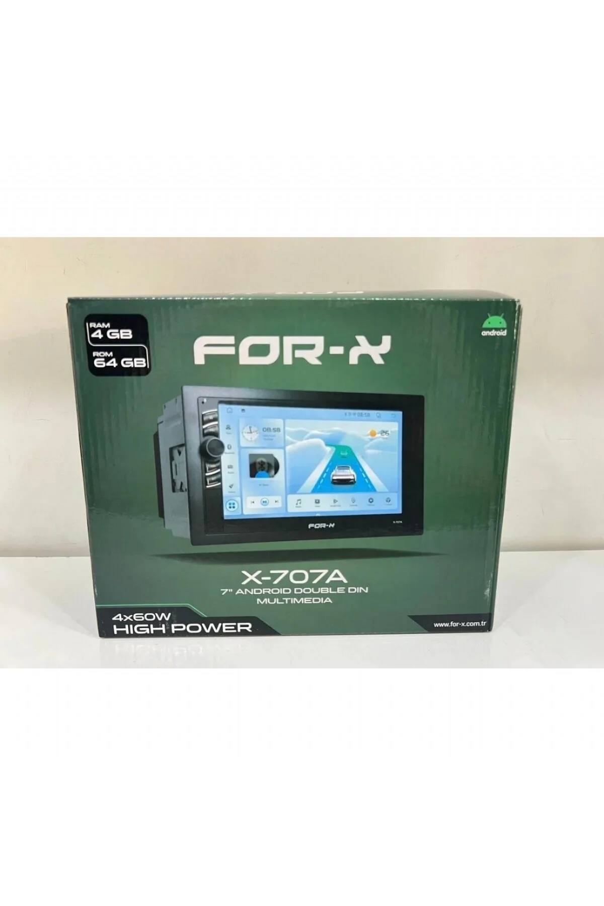 X-707A UYUMLU ANDROİD 7 İNÇ DOUBLE TEYP 4/64 PRO