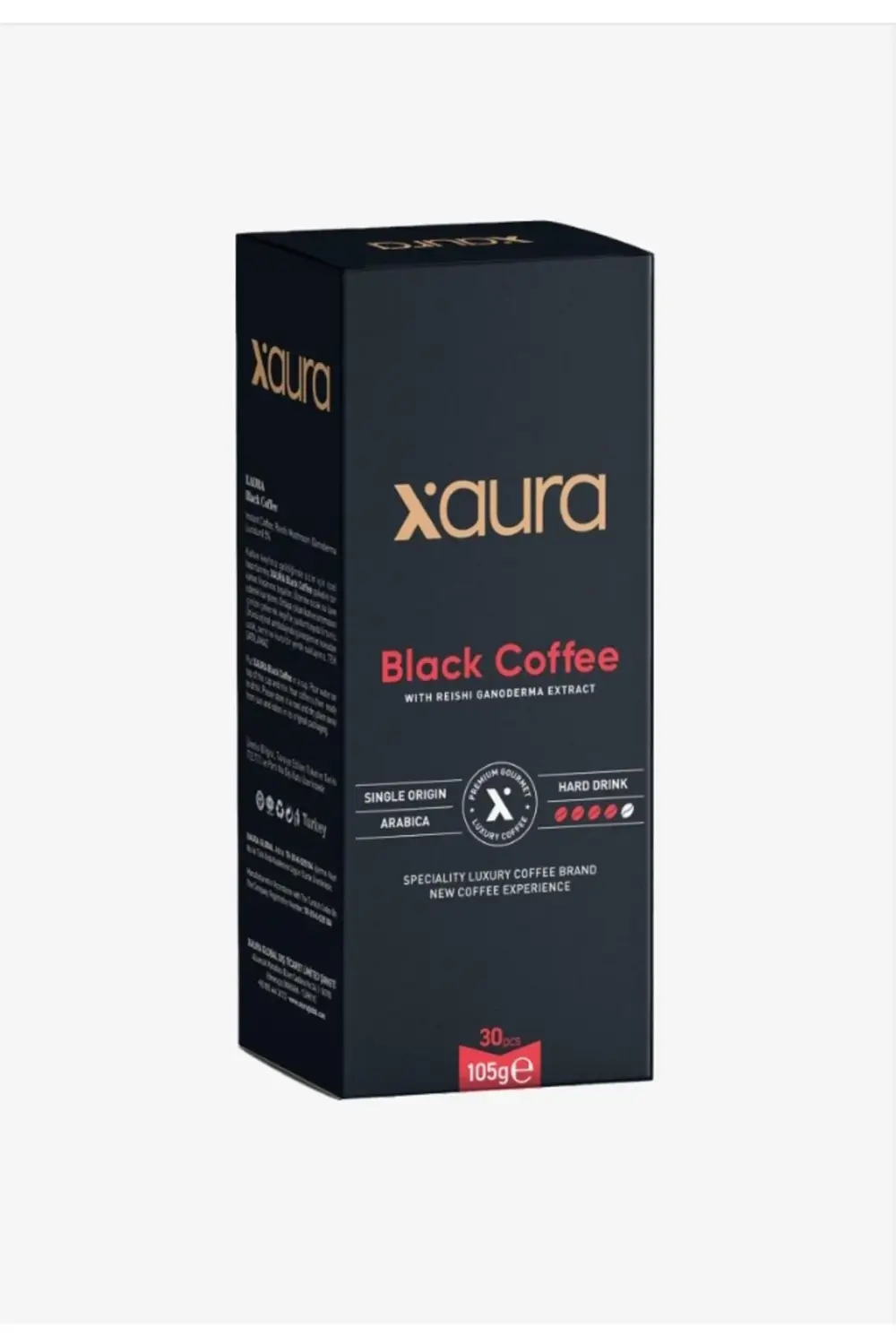 X aura Black Coffee