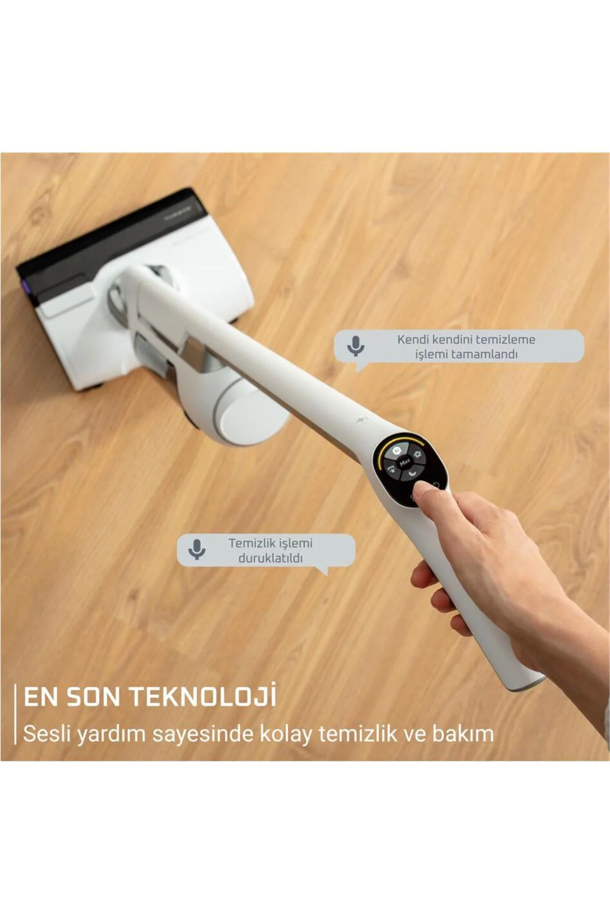 X-Clean 10 Islak Sert Zemin Temizleyici Kablosuz Dikey Süpürge-Ke