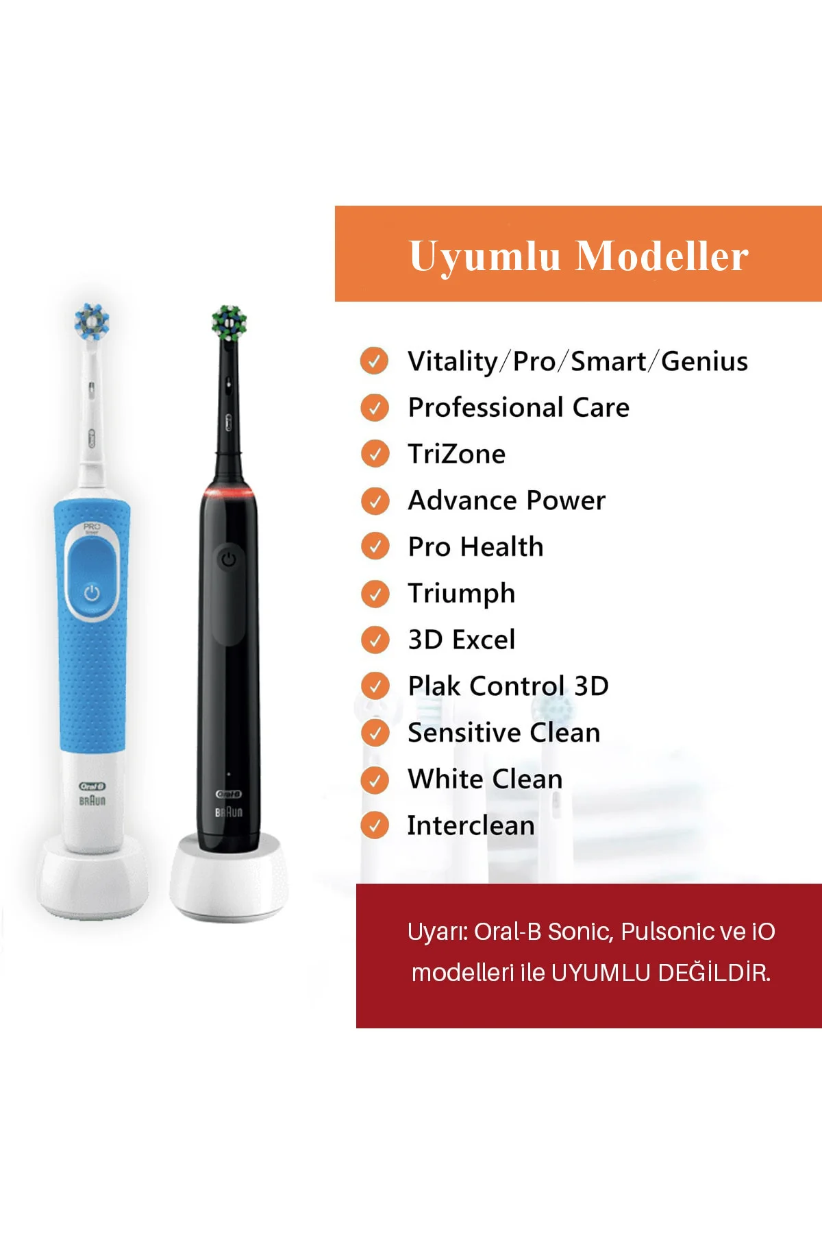 X Cross - Çapraz Açılı Kusursuz Temizlik Oral B Şarjlı Diş Fırças
