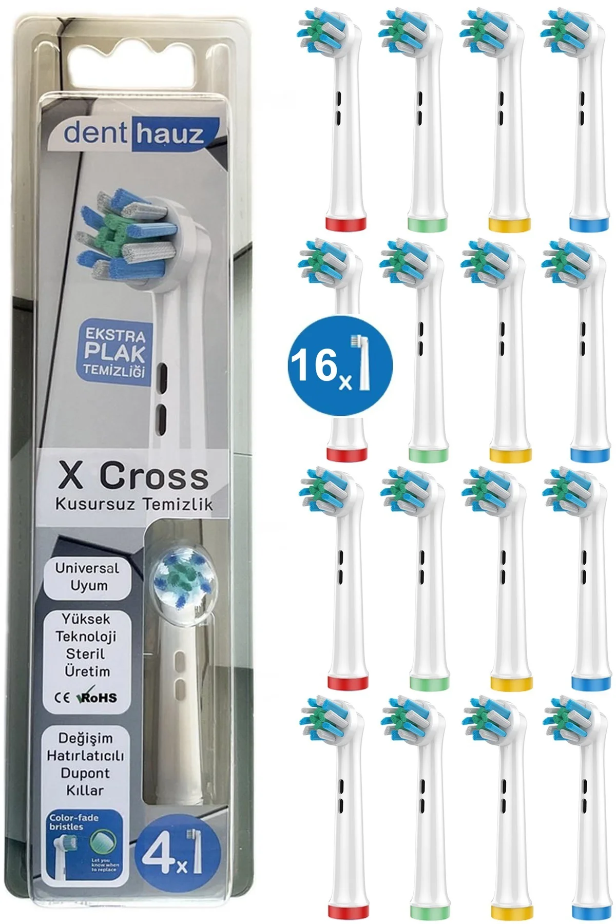 X Cross - Çapraz Açılı Kusursuz Temizlik Oral B Şarjlı Diş Fırças