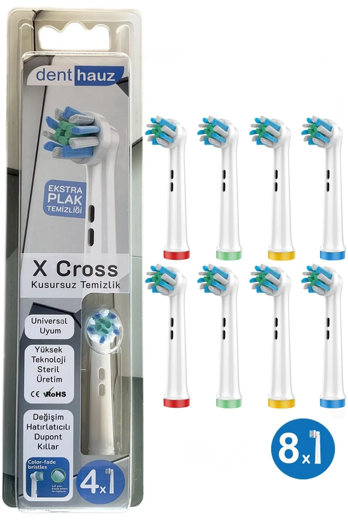 X Cross - Çapraz Açılı Kusursuz Temizlik Oral B Şarjlı Diş Fırças