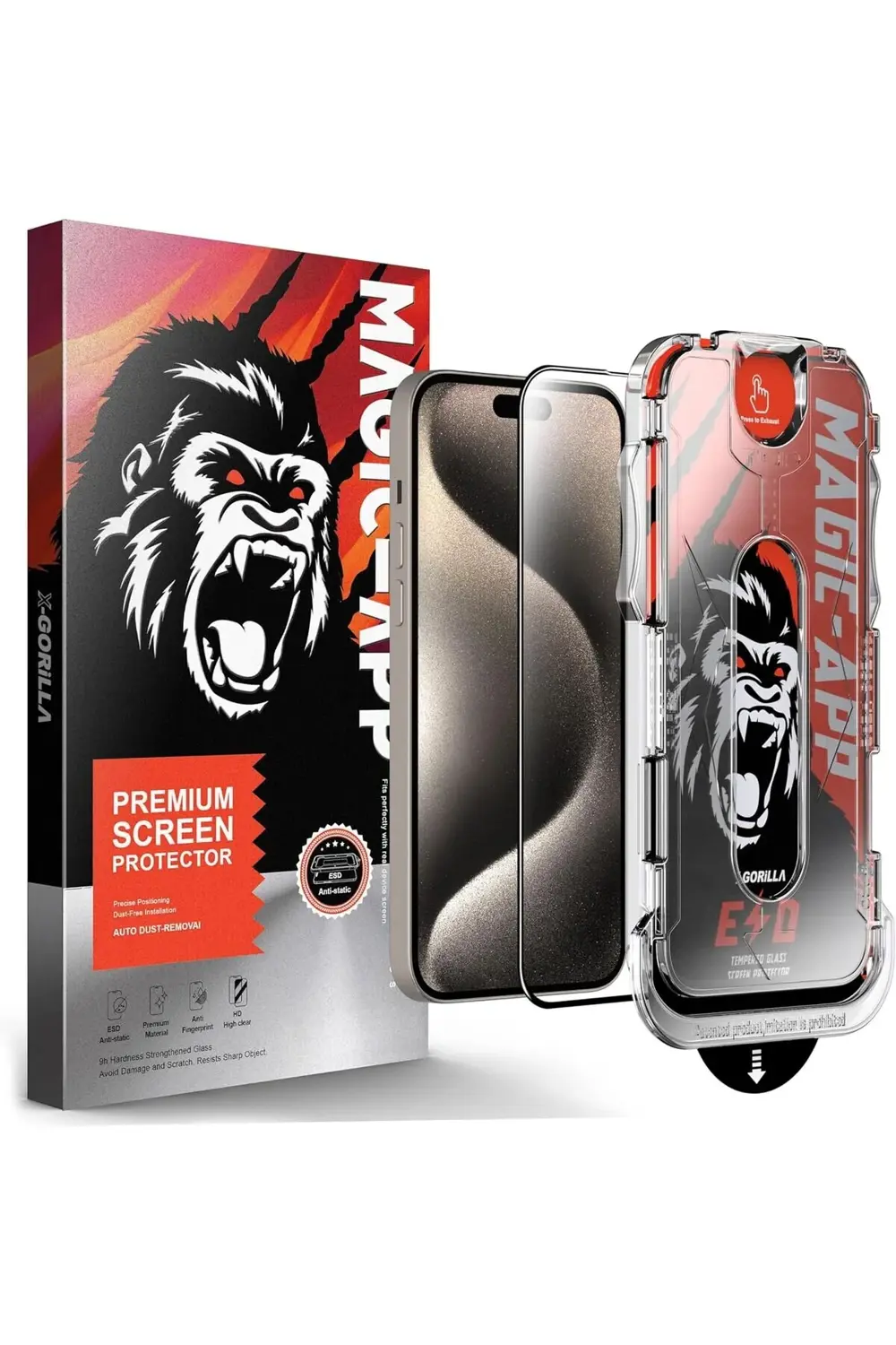 X-Gorilla 13 / 13 Pro / 14 / 16 E Uyumlu Tam Kaplayan Tozsuz Uygu