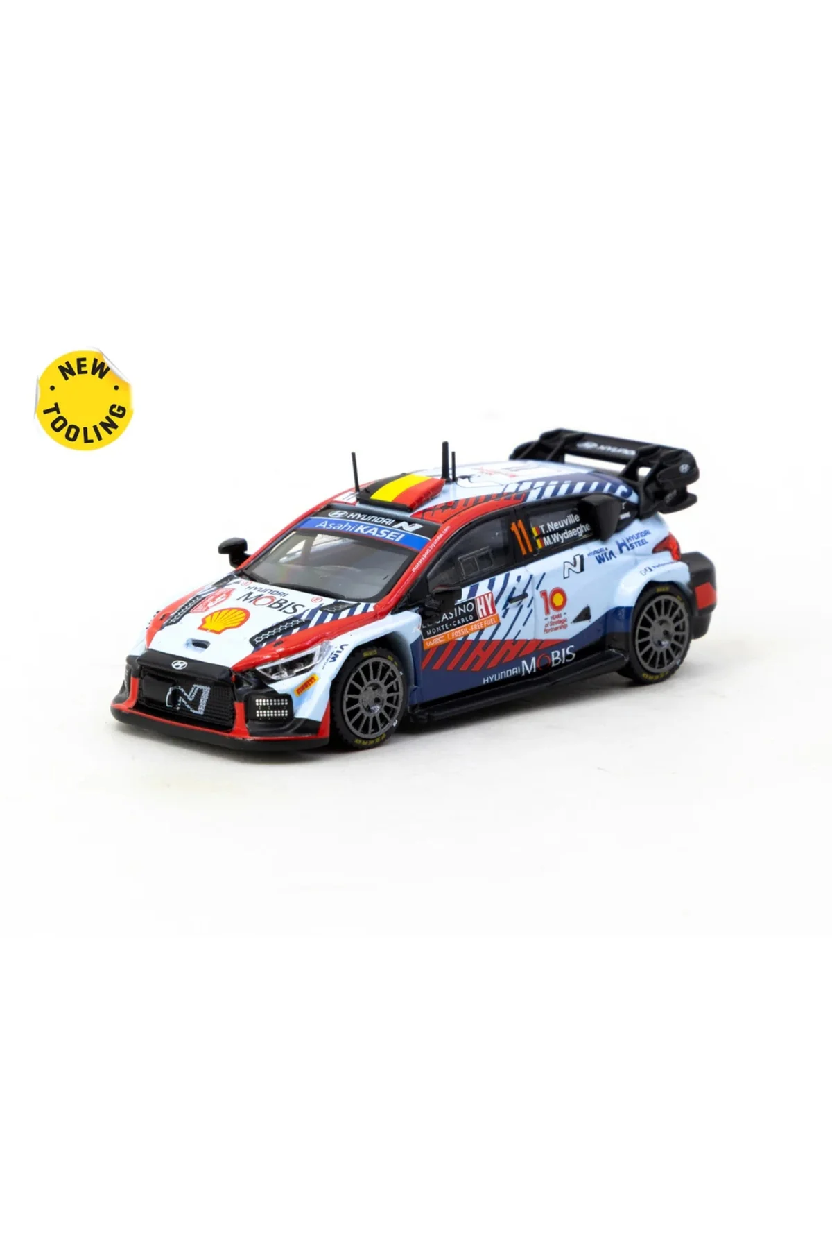 X iXO Models 1/64 Hyundai i20 N Rally1 Hybrid Rallye Monte-Carlo 