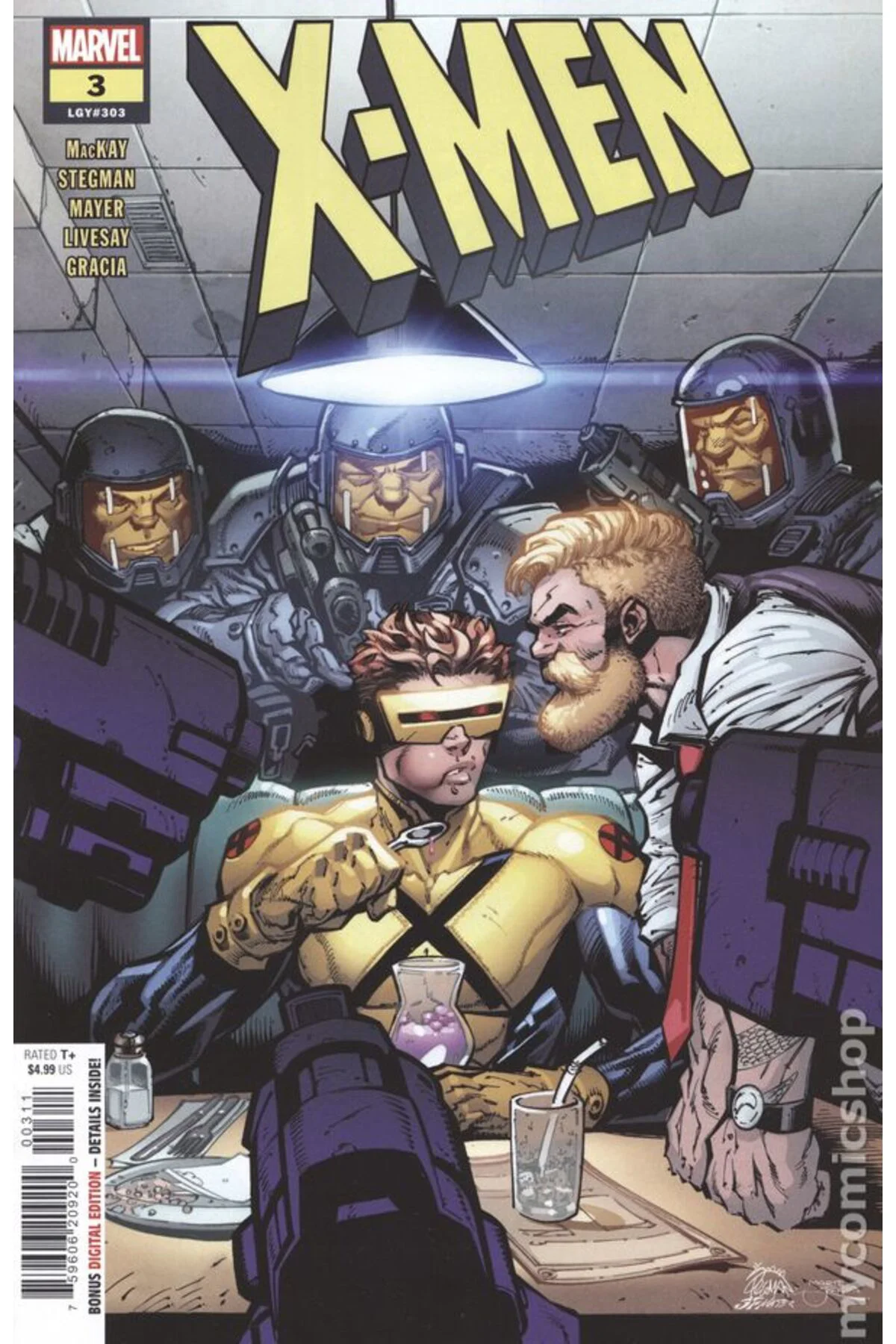 X-Men #3A (ingilizce)