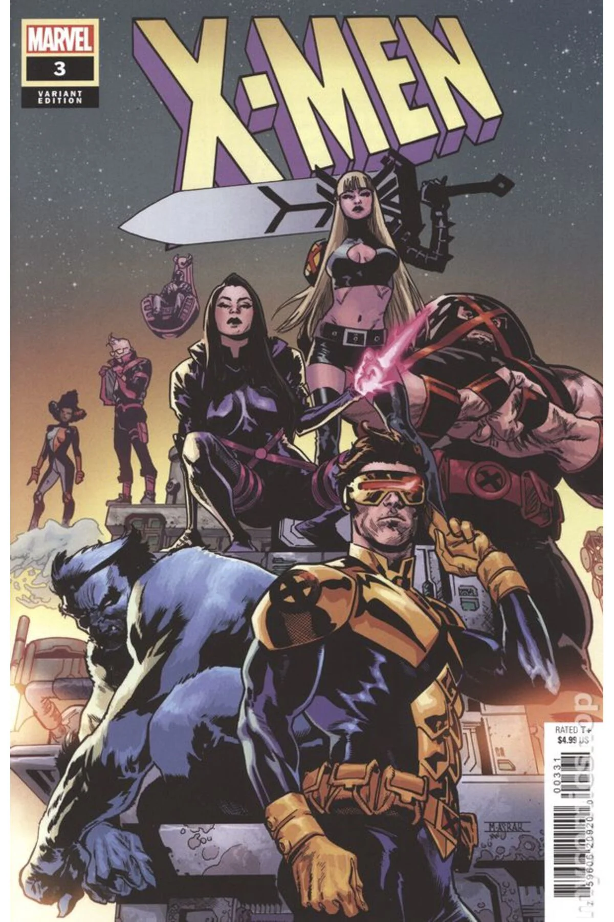 X-Men #3C (ingilizce)