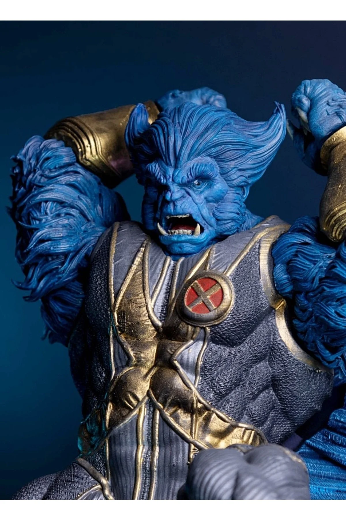 X-men Öfkeli Beast Boyalı Figür 20 Cm (dev Boy)