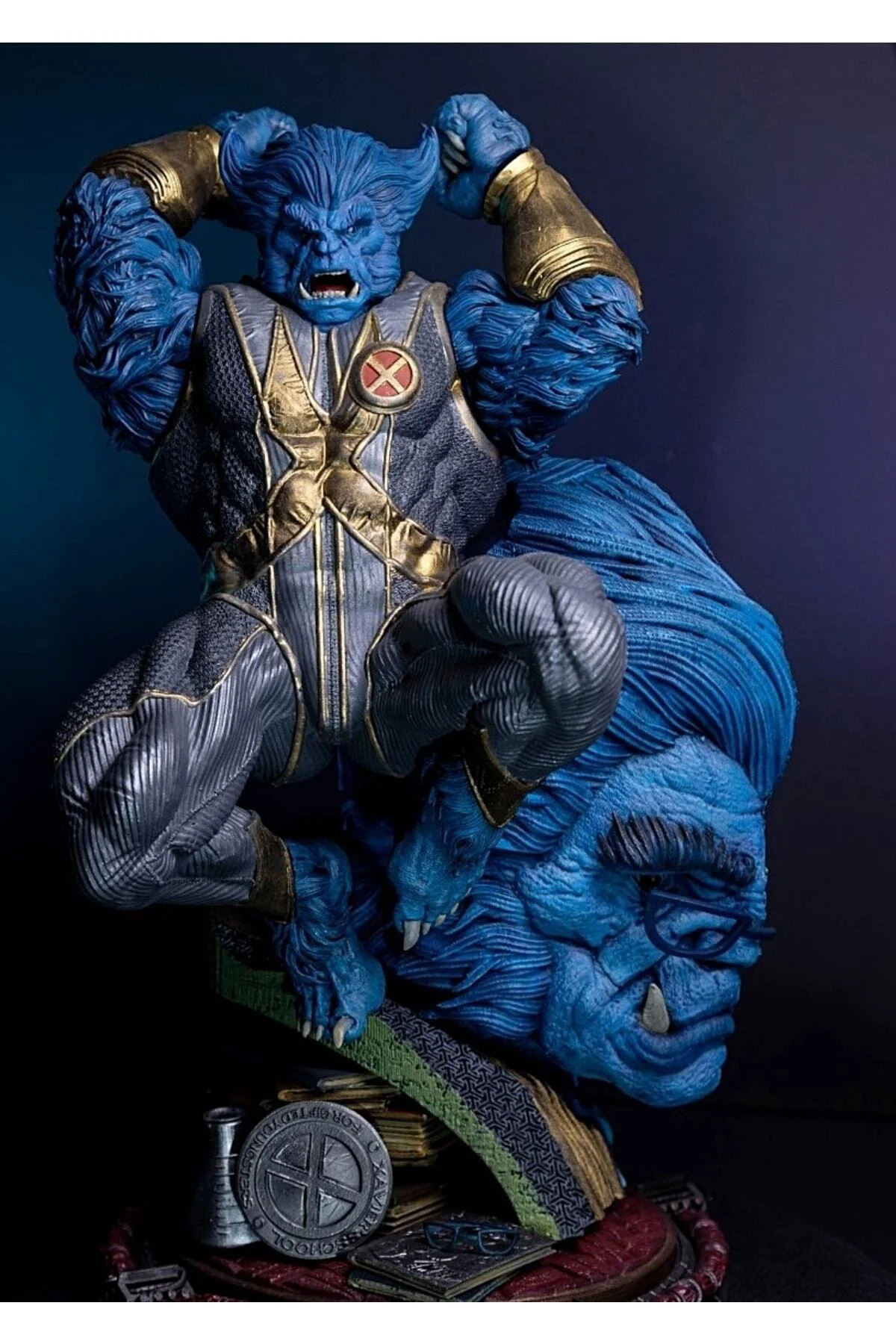 X-men Öfkeli Beast Boyalı Figür 20 Cm (dev Boy)