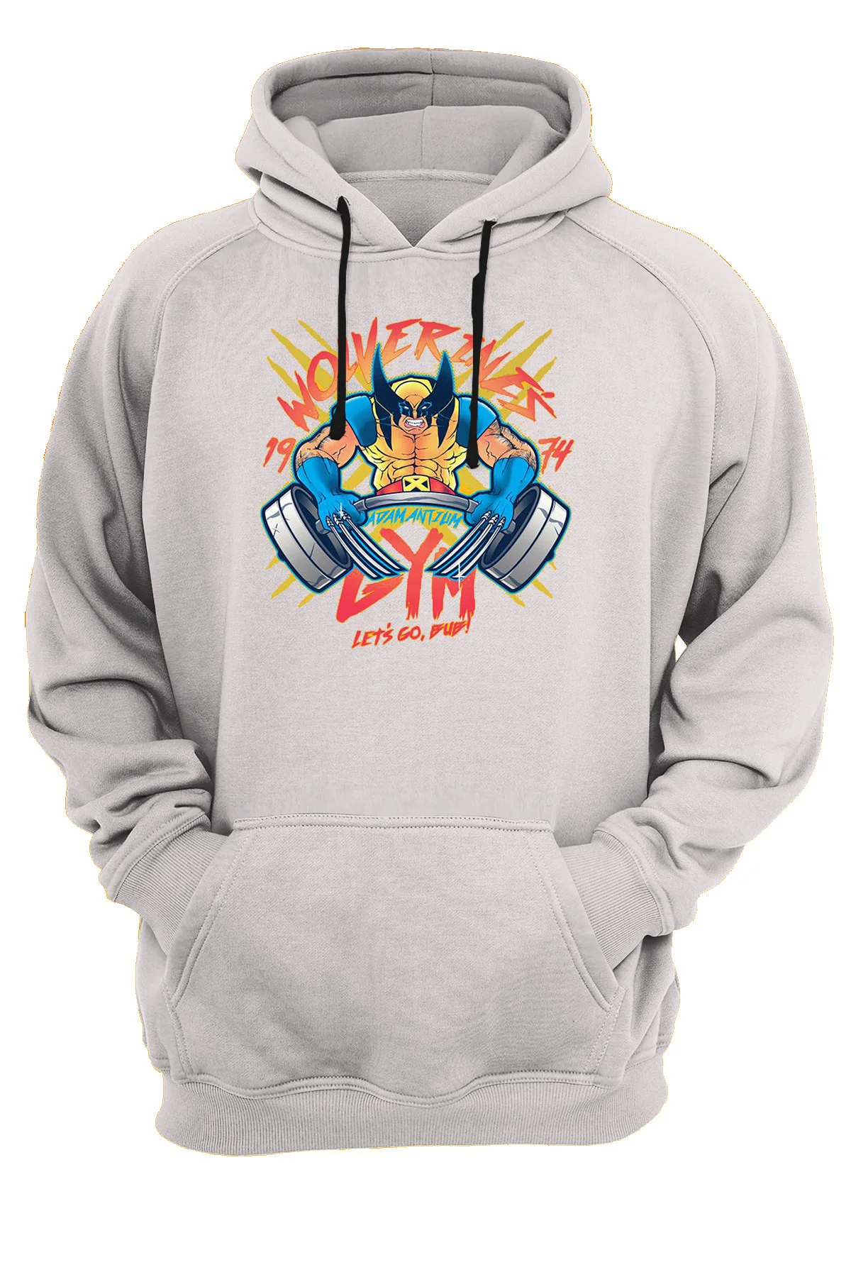 X- Men Wolverine Gym Baskılı Fermuarsız Kapüşonlu Sweatshirt Hoodie X- Men Wolverine Gym Baskılı Fermuarsız Kapüşonlu Sweatshirt Hoodie