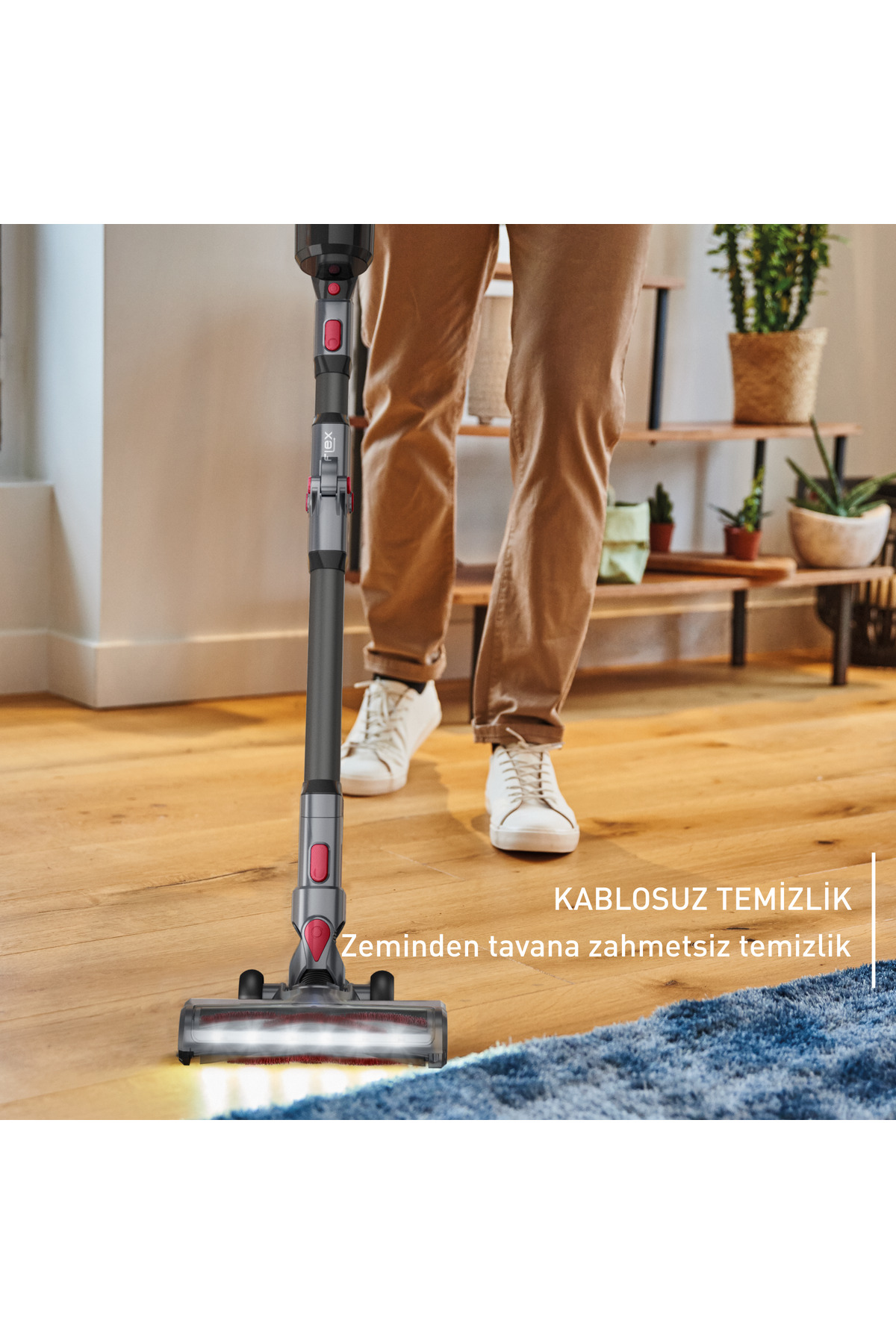 X-Pert 3.60 TY6973 Flex Şarjlı Dikey Süpürge