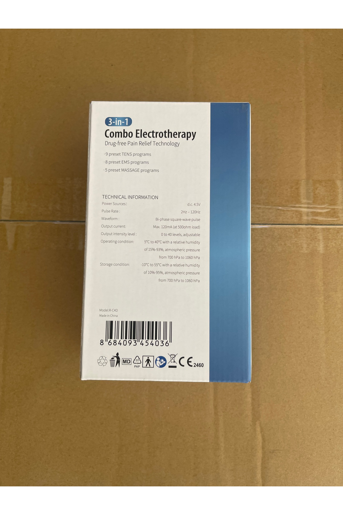 Fizyopol X-Pool Portatif R-C4d Tens+Ems+ Masaj Cihazı