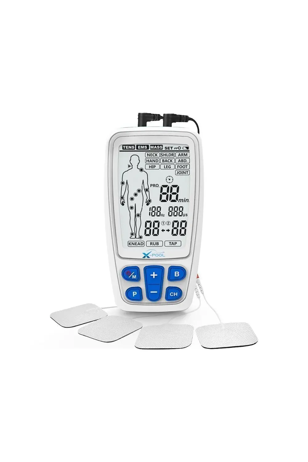 X-pool R-c4a Bataryalı, Kas Güçlendirme Fizik Tedavi Tens Ems Mas