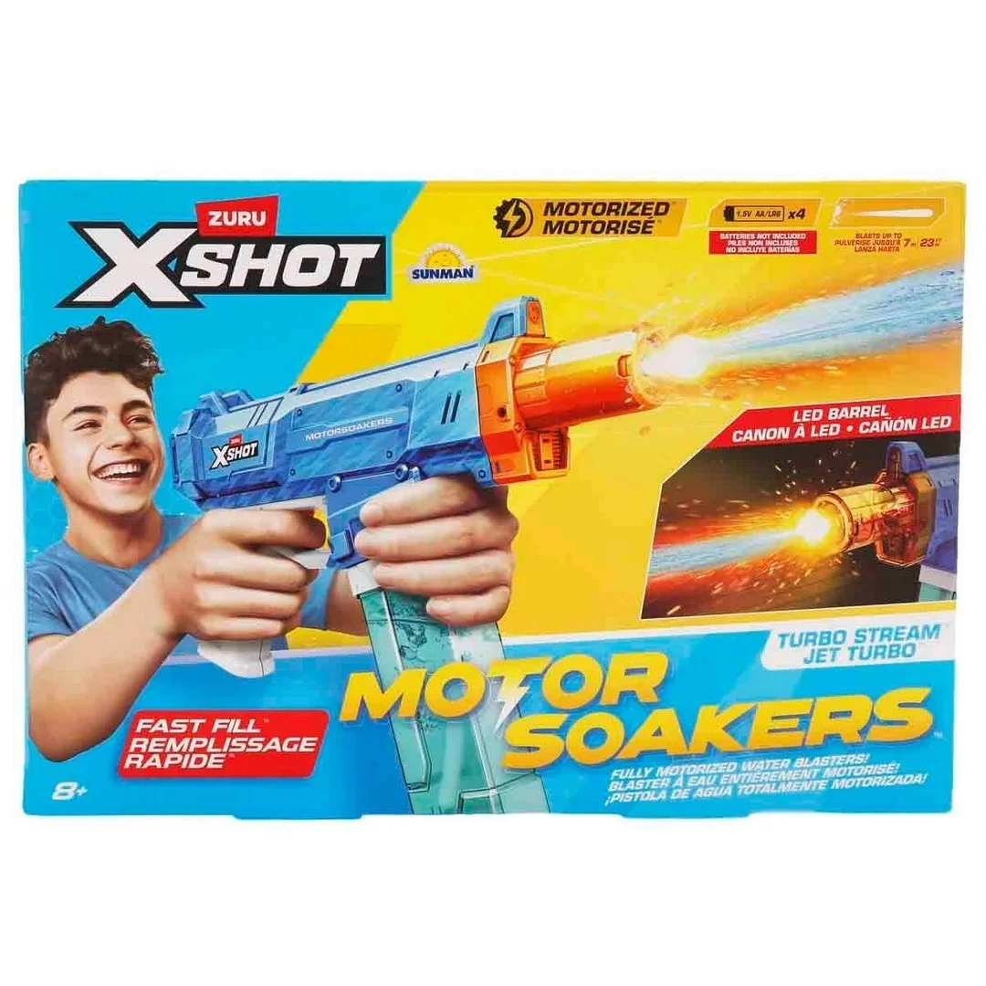 X-Shot Motor Soakers Turbo Stream Fast Fill Su Tabancası 33 cm