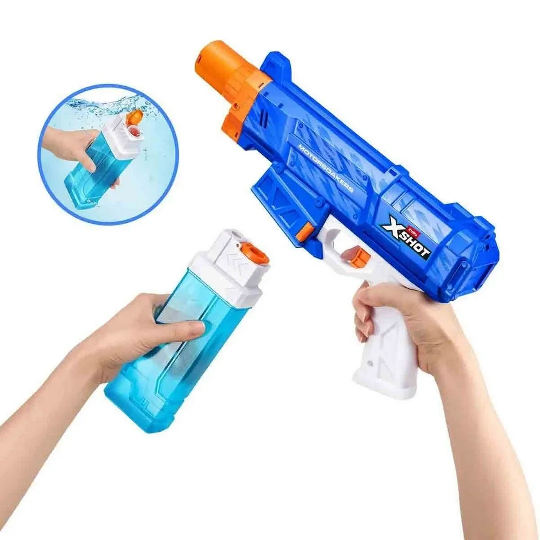 X-Shot Motor Soakers Turbo Stream Fast Fill Su Tabancası 33 cm