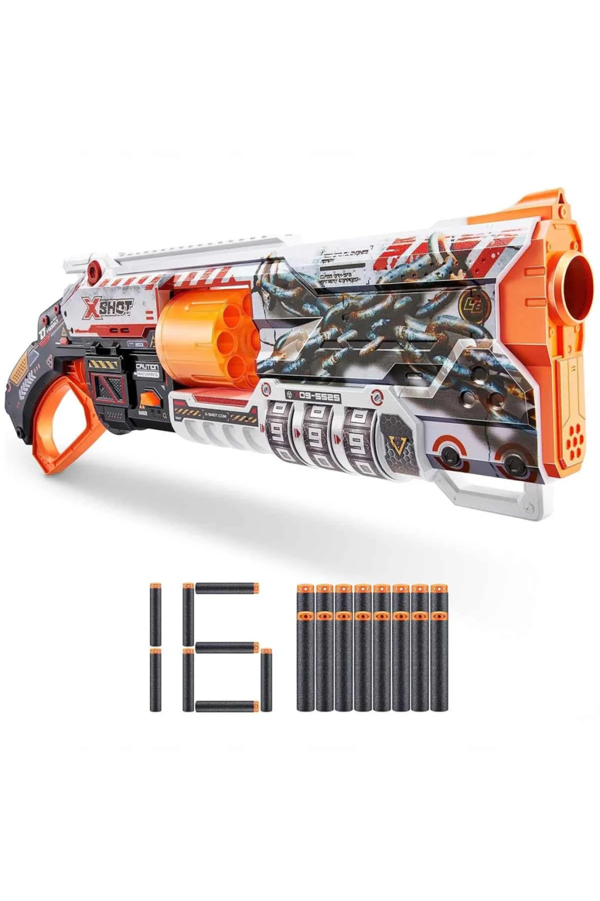 X-Shot Skins Lock Blaster 16 Dartlı - Görsel 2