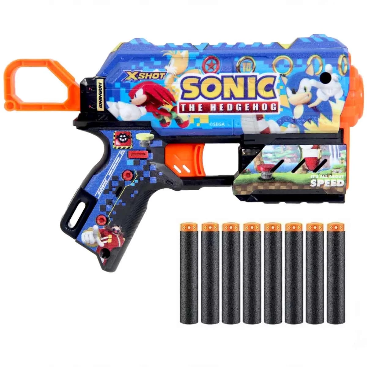 X-Shot Skins Sonic Dart Fırlatıcı 8 Dartlı -S00036648