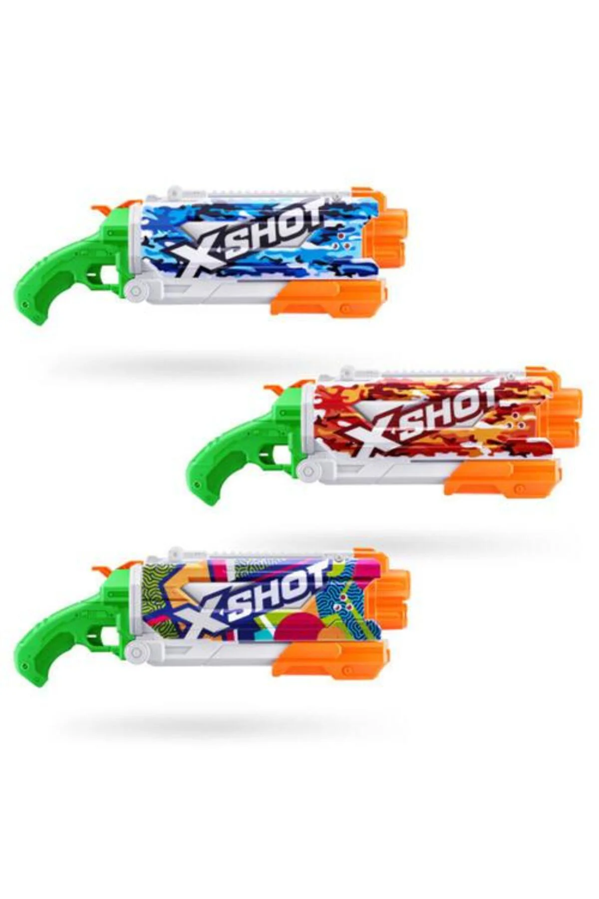 X-SHOT Su Tabancası - Hızlı Doldurma Fonksiyonlu - 11855 (Lisinya