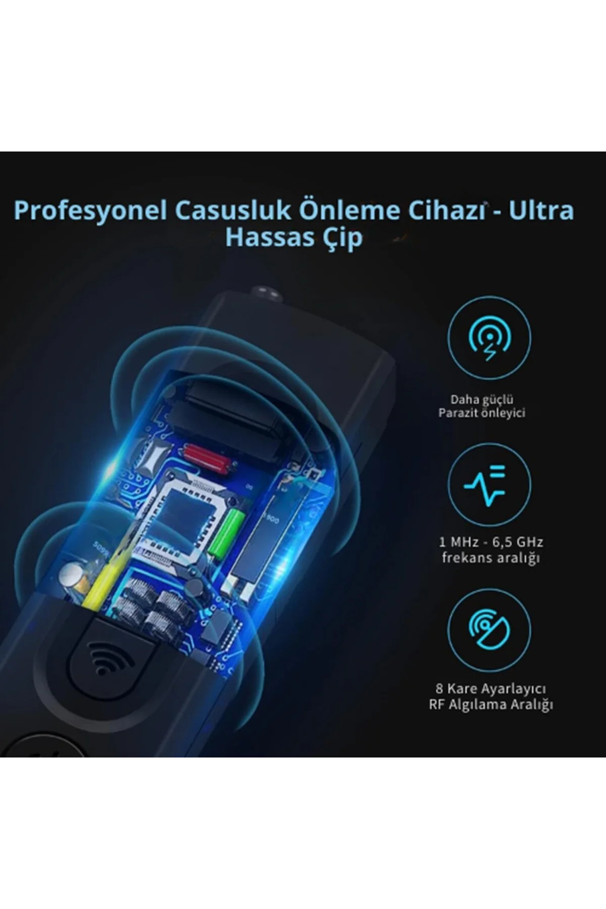 X13 Gizli Kamera Dedektörü, Gizli Cihaz GPS Dedektörü, Gizlilik K