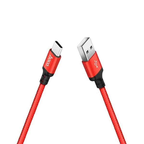 X14 USB to Type-C Hızlı Şarj ve Veri Kablosu - 1m, TPE Kaplama, 2.0A