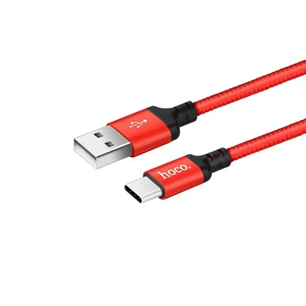 X14 USB to Type-C Hızlı Şarj ve Veri Kablosu - 1m, TPE Kaplama, 2.0A