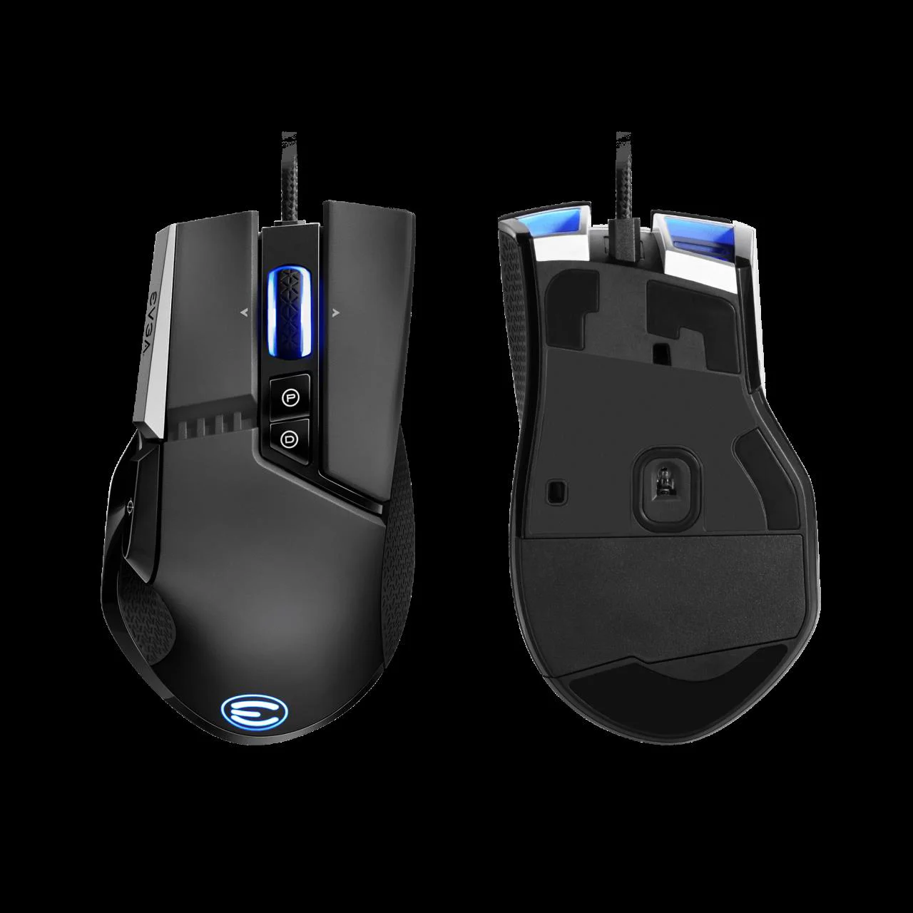X17 Gaming Mouse, Wired, Black, Customizable, 16,000 DPI, 5 Profiles, 10 Buttons, Ergonomic