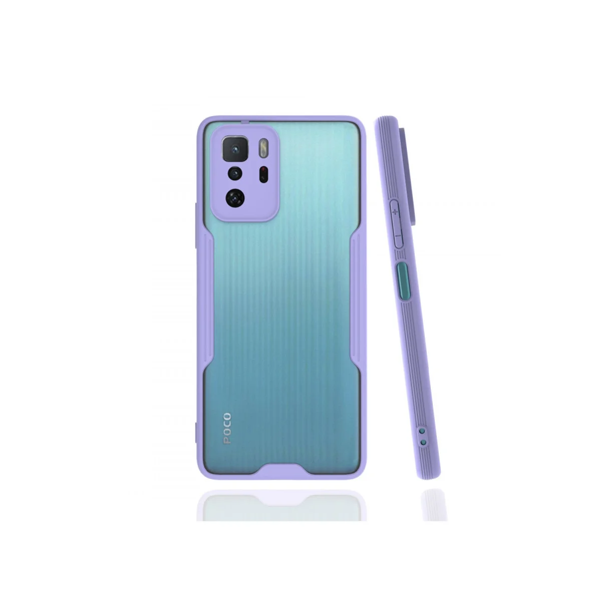 X3 GT Kılıf Platin Silikon - Lila
