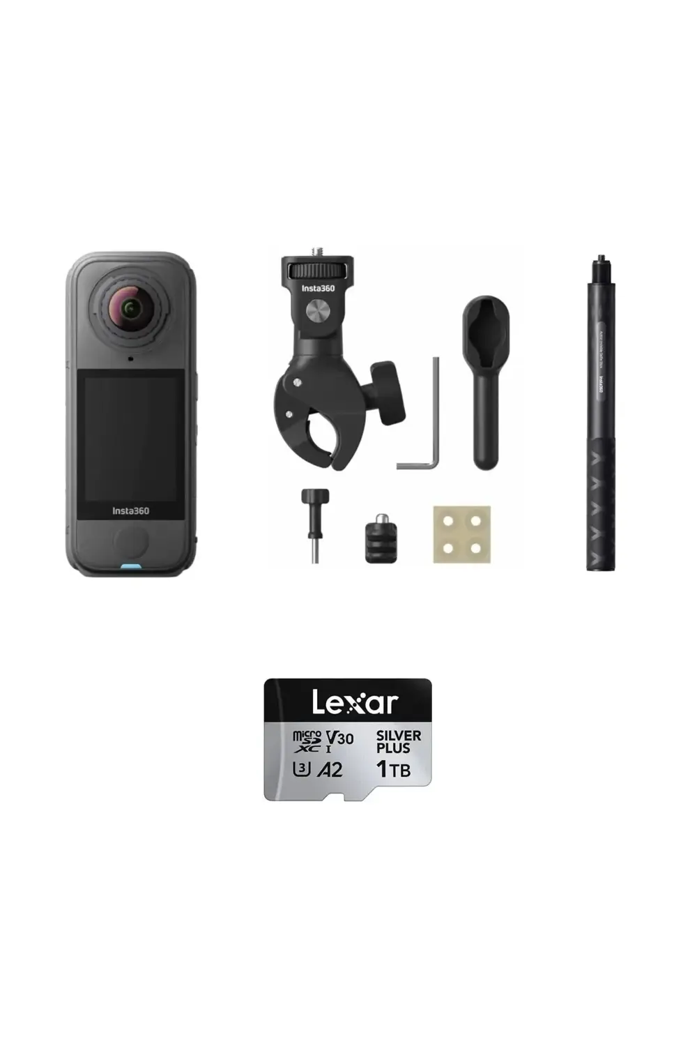 X4 Air Aksiyon Kamerası - Motosiklet Kiti 1 TB (Foto Ekspres)