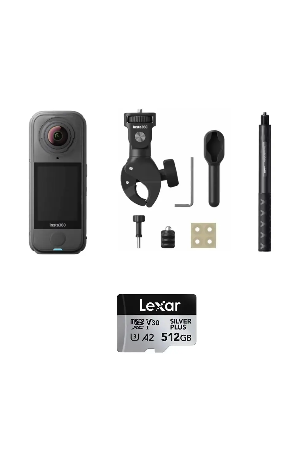 X4 Air Aksiyon Kamerası - Motosiklet Kiti 512 GB (Foto Ekspres)