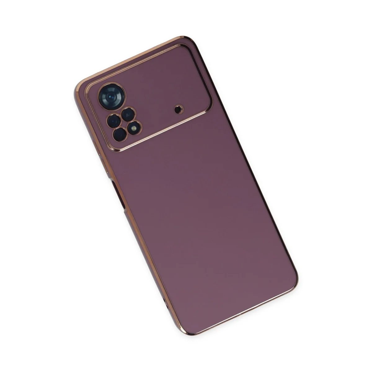 X4 Pro 5G Kılıf Volet Silikon Mor – Premium Koruma ve Şık Tasarım
