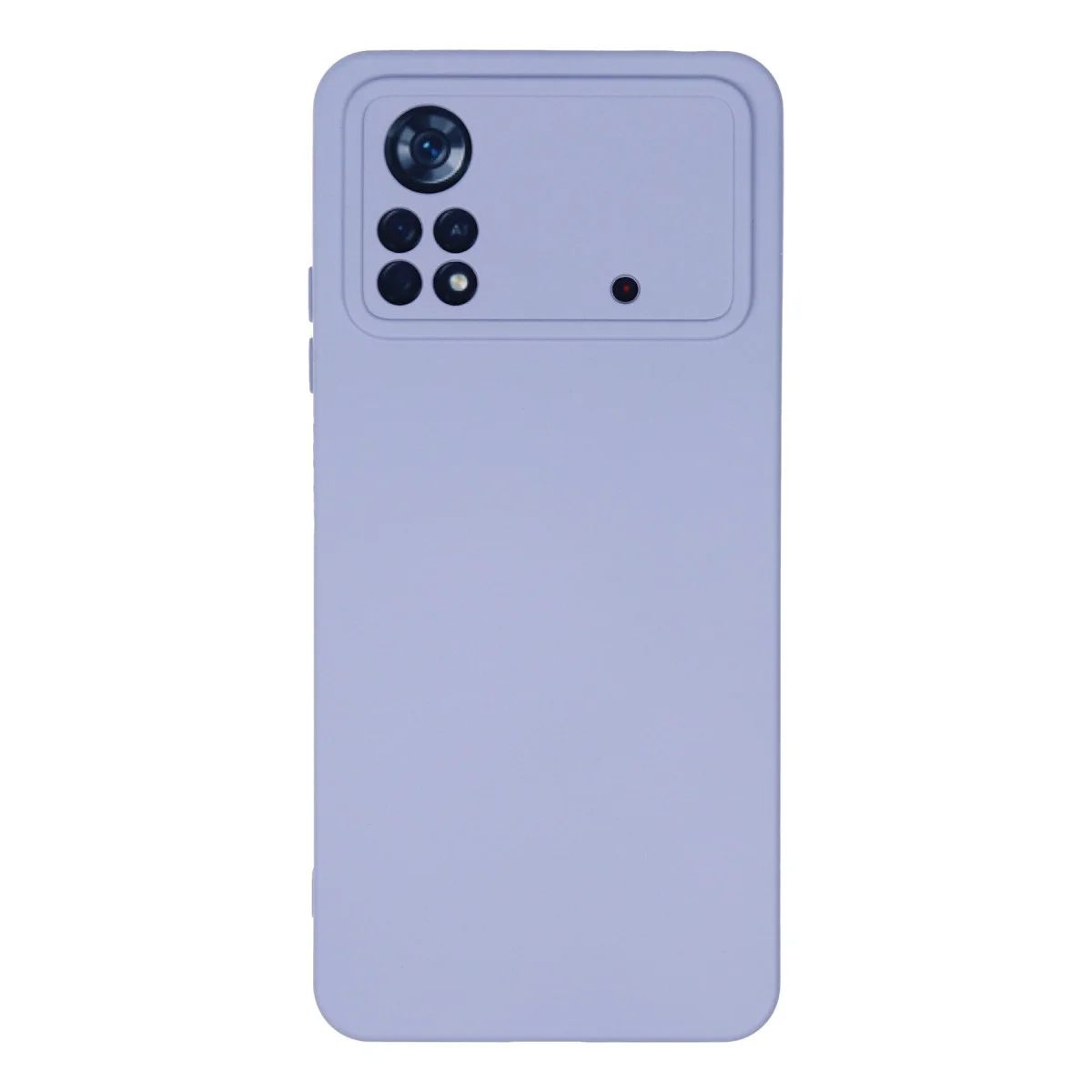 X4 Pro 5G Nano İçi Kadife Silikon Kılıf - Lila