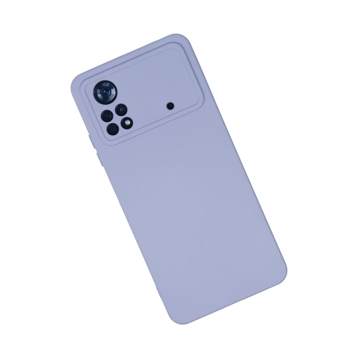 X4 Pro 5G Nano İçi Kadife Silikon Kılıf - Lila