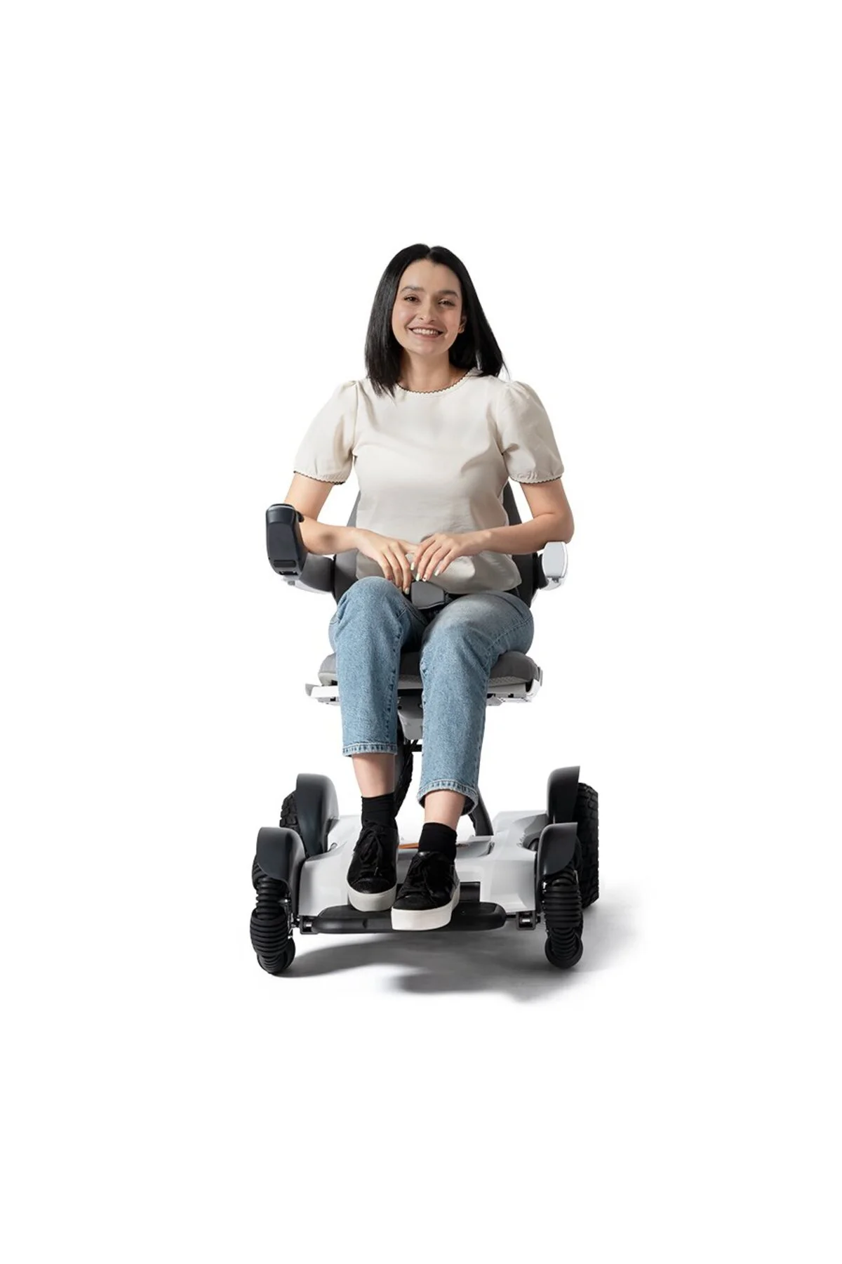 X40 Robooter Akülü Tekerlekli Sandalye 150 Kg Lityum 35 Km Menzil