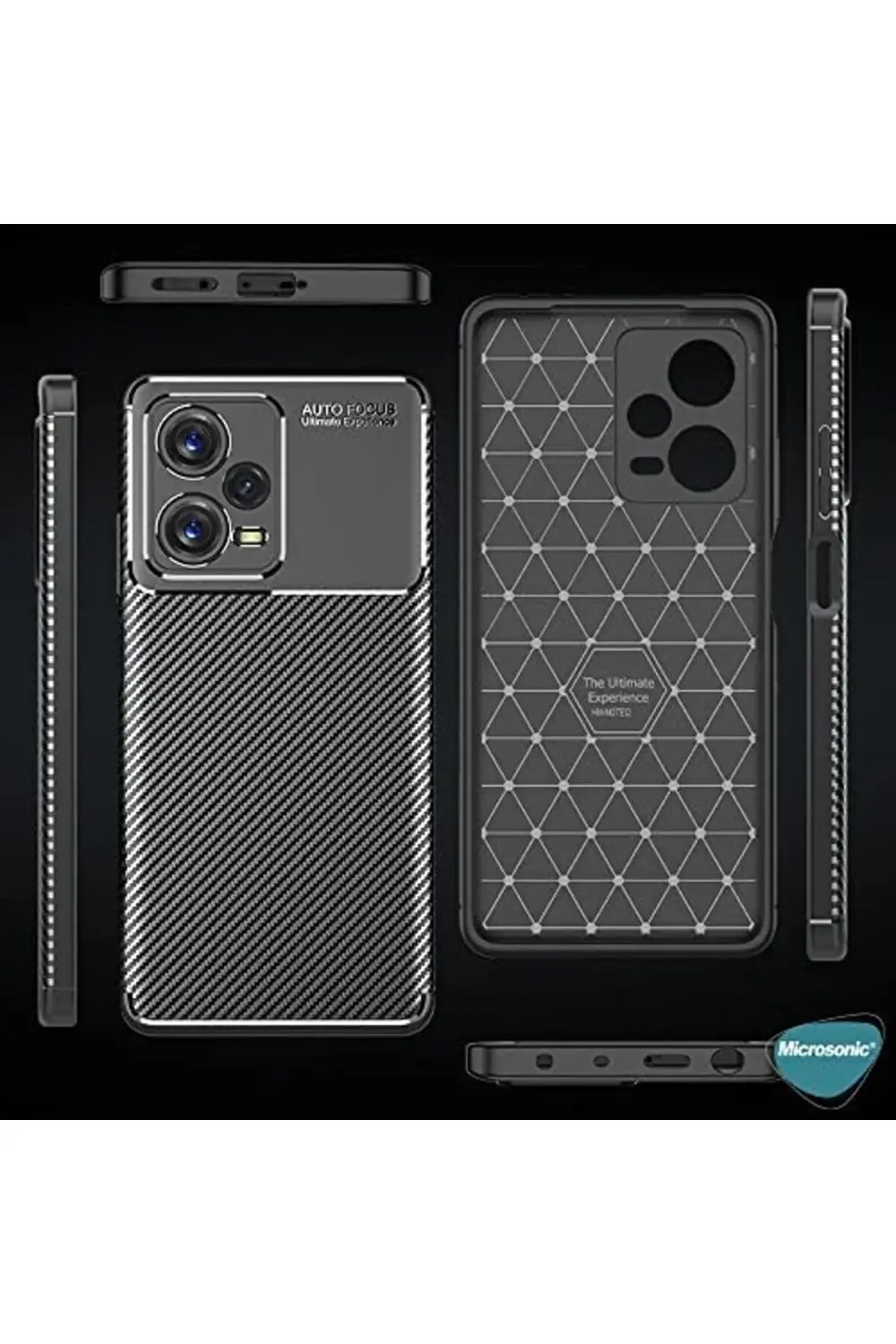 X5 5G için Kılıf Legion Series Siyah [ X5 5G ile Uyumlu Kılıf - S