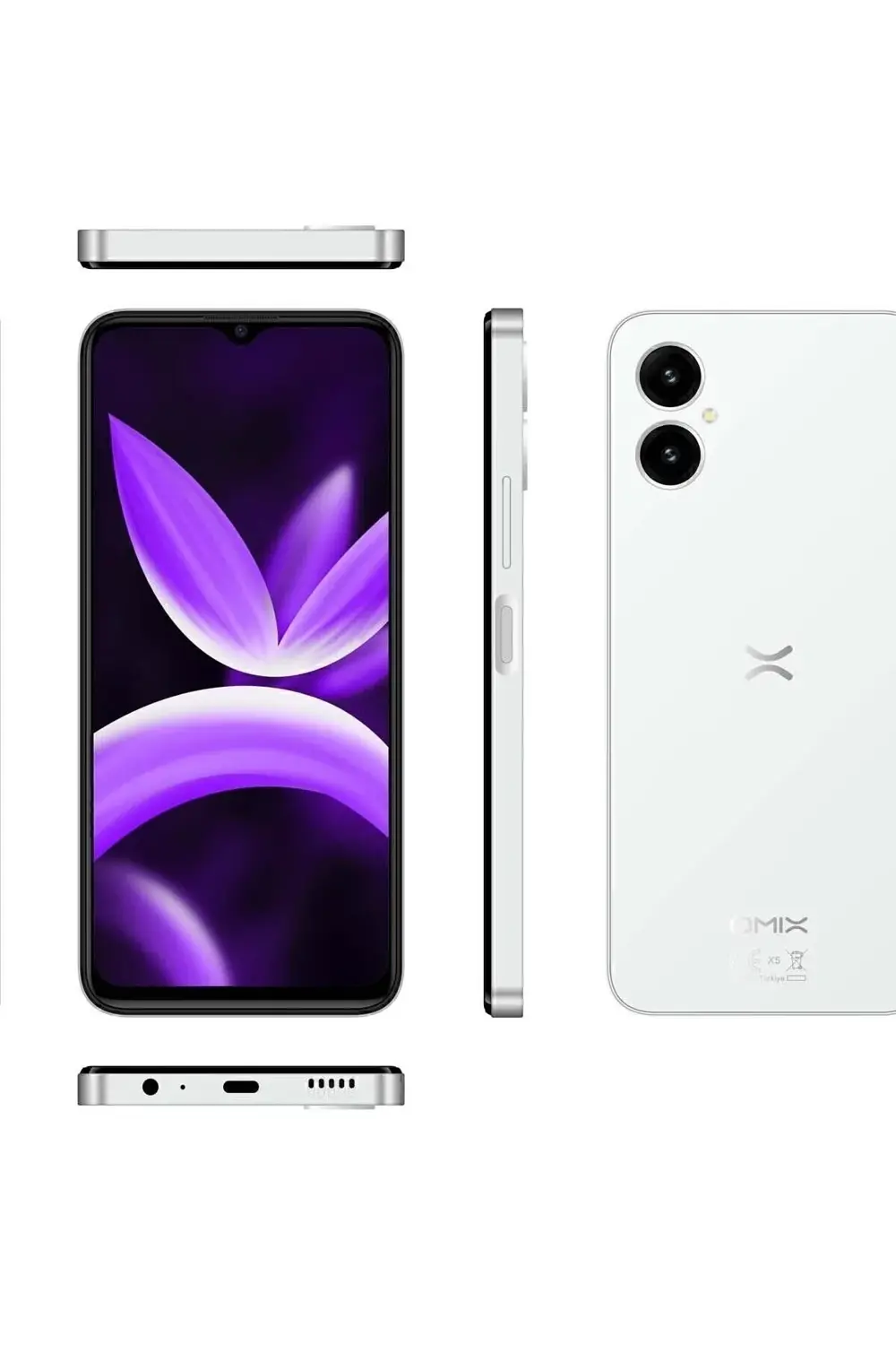 X5 64 GB 4 GB Beyaz (Omix Türkiye Garantili)