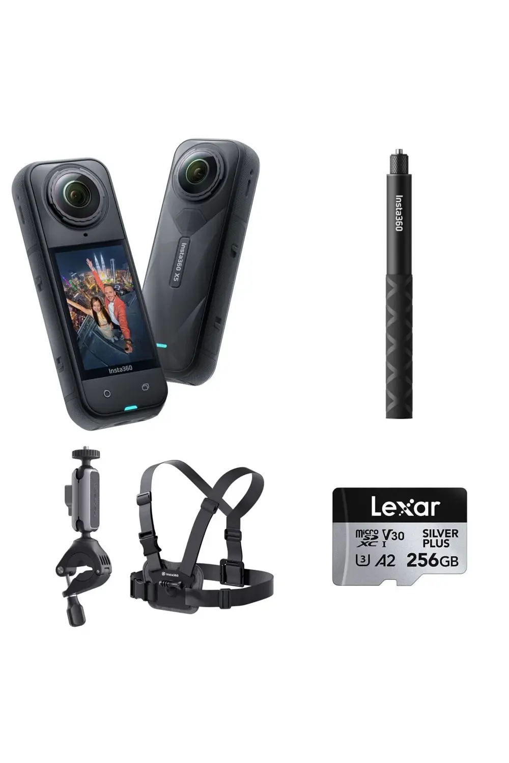 X5 Aksiyon Kamerası - Bisiklet Kiti 256 GB