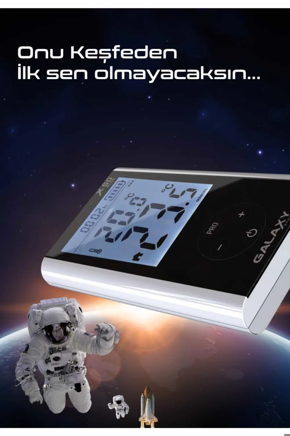 Galaxy Energy X50 Plus Kablosuz Wifi'li Smart Oda Termostati