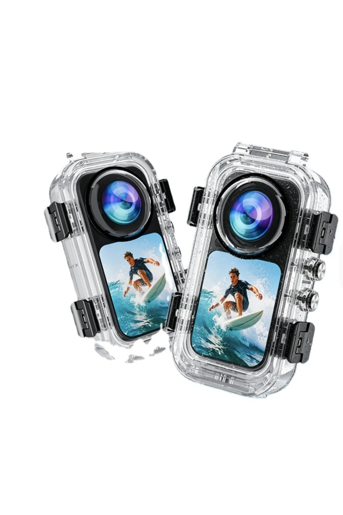 X6 Invisible Magnetic Dive Case / Görünmez Manyetik Dalış Kabı (60M) X6 Invisible Magnetic Dive Case / Görünmez Manyetik Dalış Kabı (60M) - Görsel 3