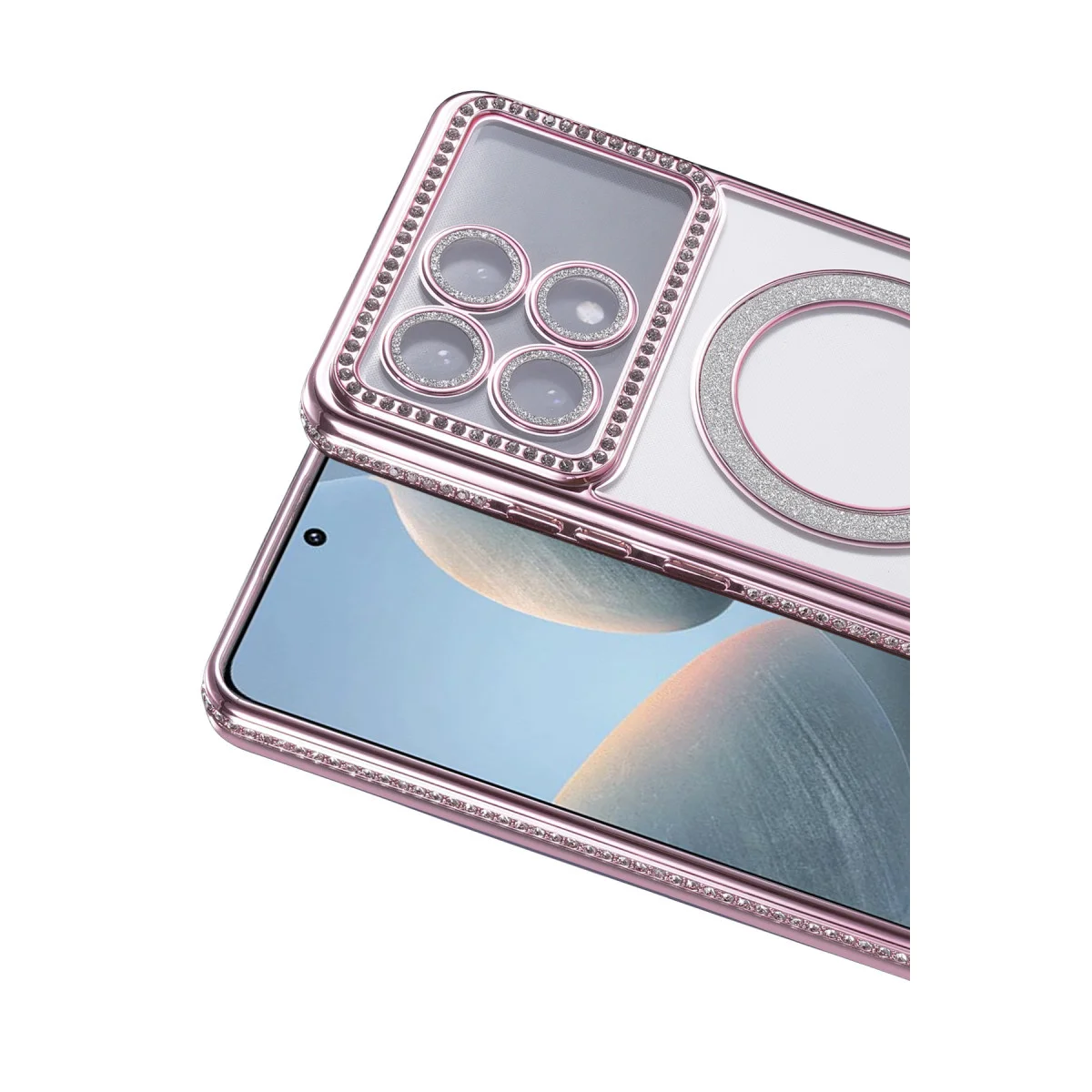 X6 Pro Joke Simli Magneticsafe Kılıf - Pembe