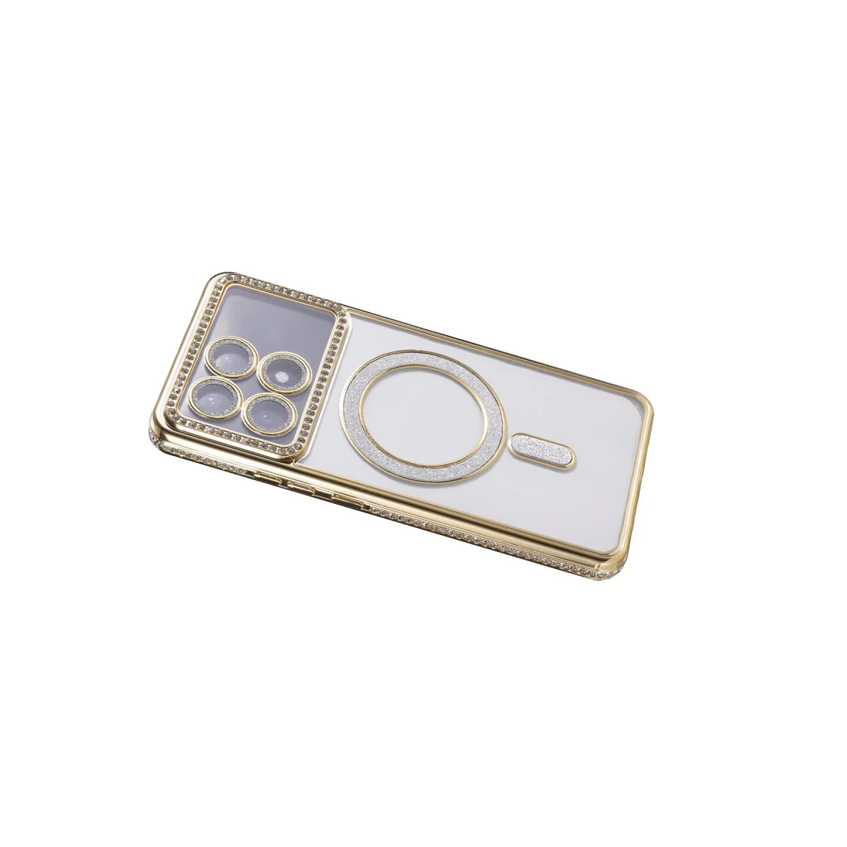 X6 Pro Joke Simli Magneticsafe Kılıf - Gold Elmas Tasarımlı Korumalı Çekici Kılıf Fiyatı, Yorumları ve Özellikleri
