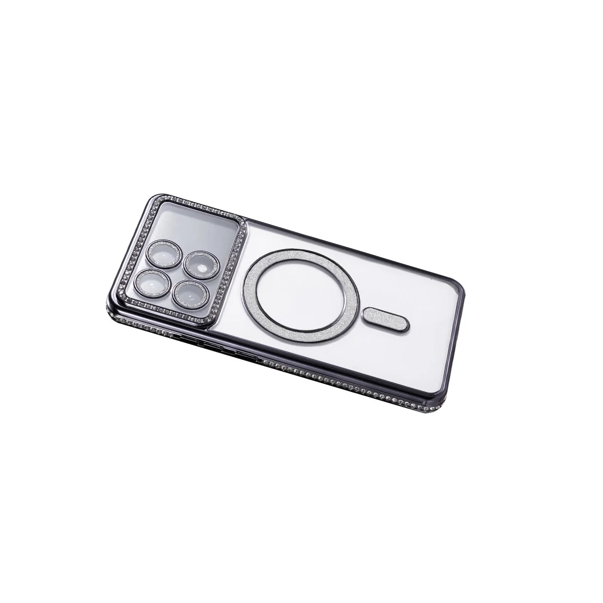 X6 Pro Joke Simli Magneticsafe Kılıf - Siyah Kamera Kılıfı (Tam Korumalı ve Şık)