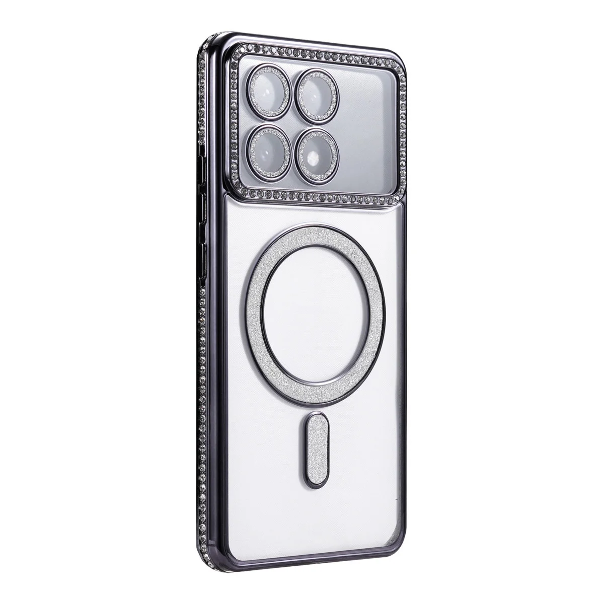 X6 Pro Joke Simli Magneticsafe Kılıf - Siyah Kamera Kılıfı (Tam Korumalı ve Şık)