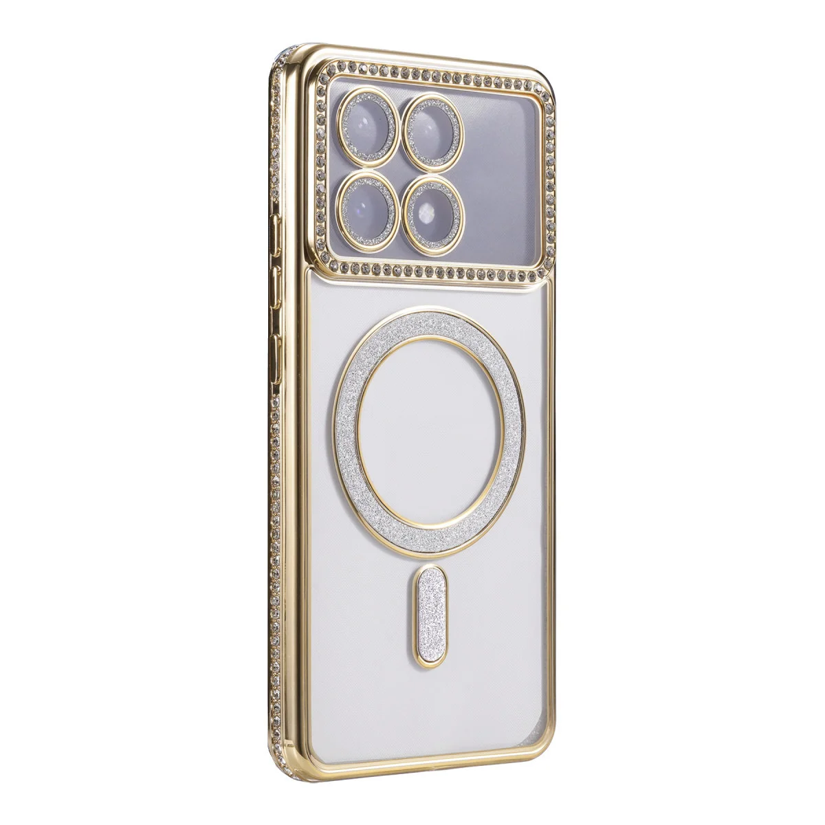 X6 Pro Joke Simli Magneticsafe Kılıf - Gold Elmas Tasarımlı Korumalı Çekici Kılıf Fiyatı, Yorumları ve Özellikleri