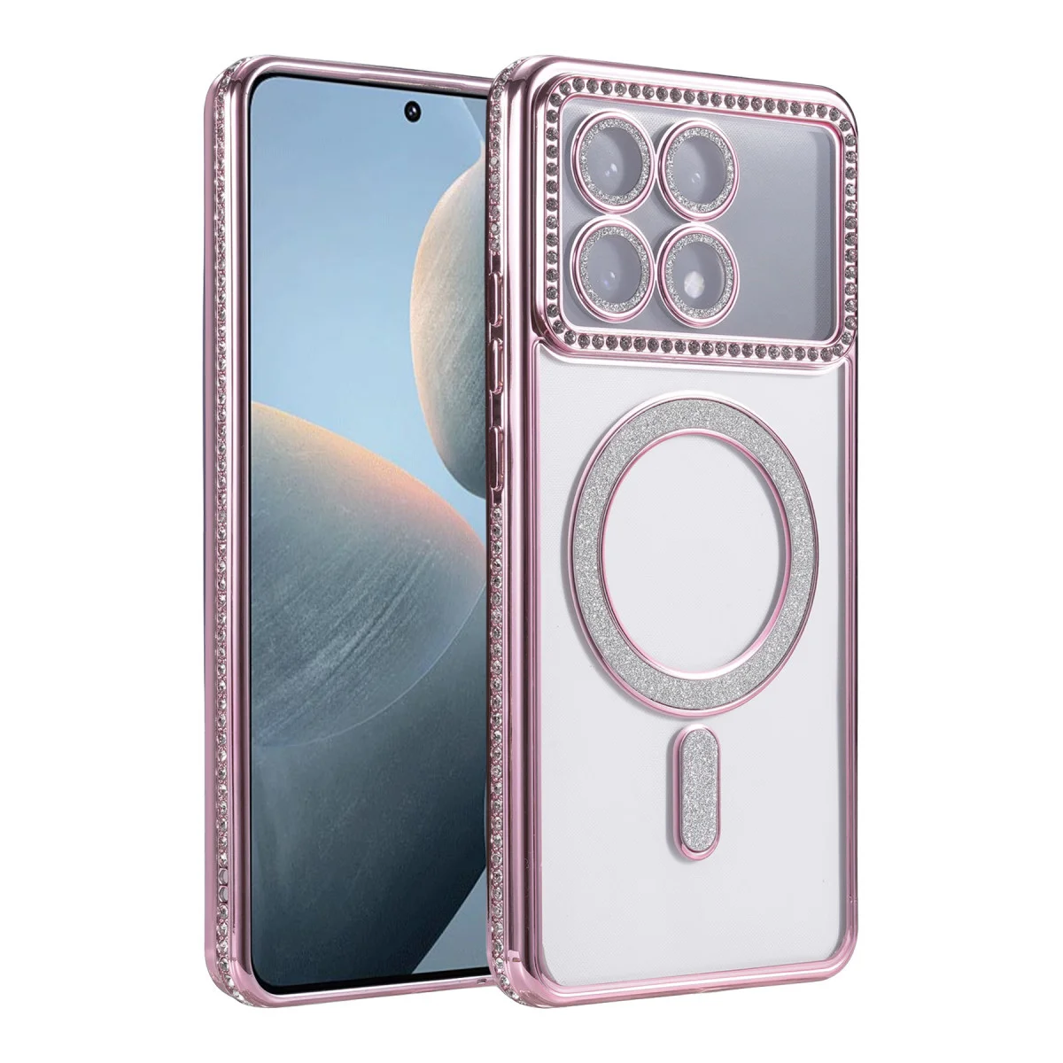 X6 Pro Joke Simli Magneticsafe Kılıf - Pembe