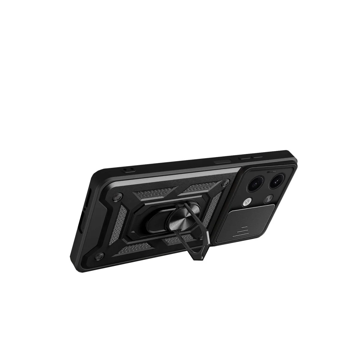 X6 Silikon Kılıf - Yeşil Lens Korumalı & Darbe Önleyici Kılıf