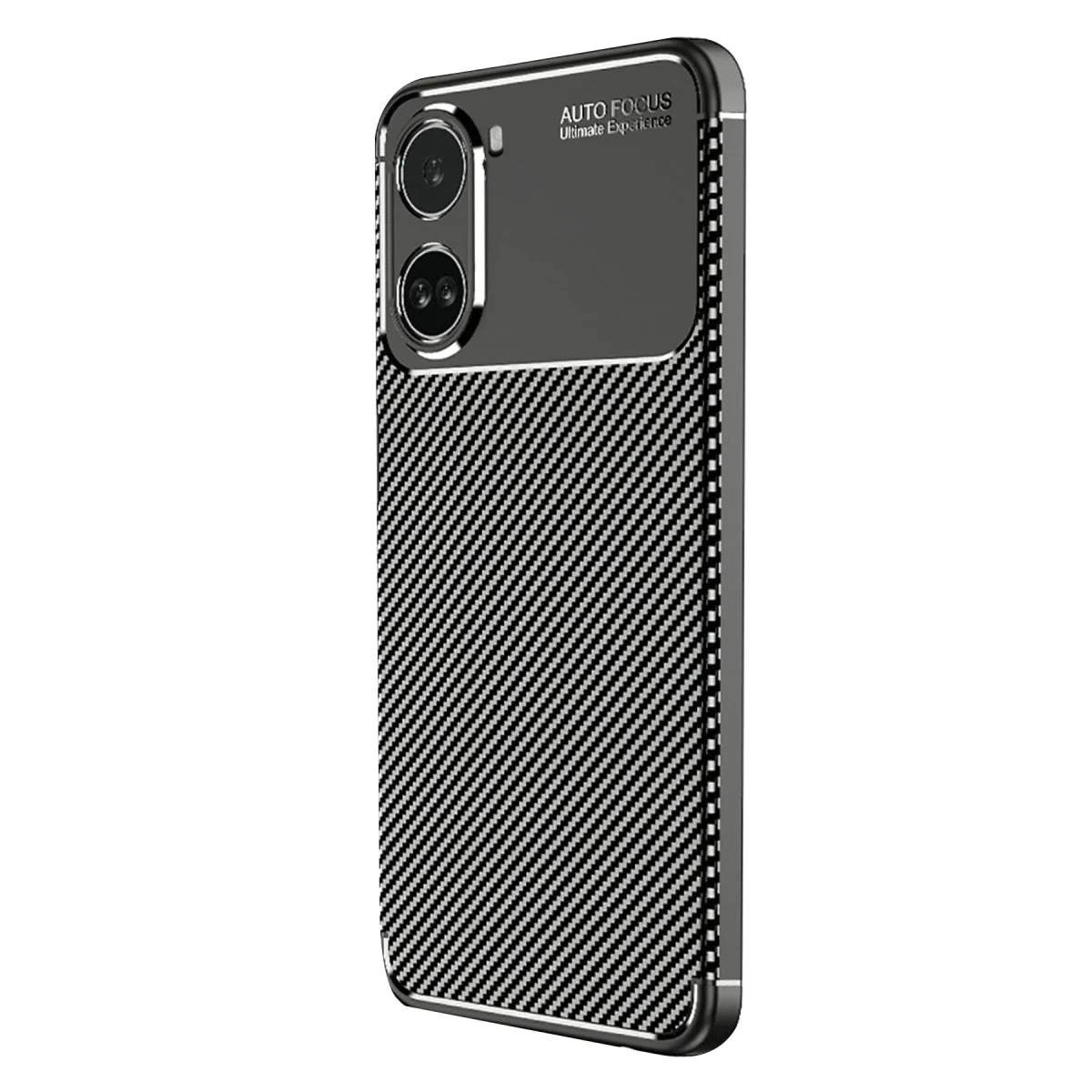 X7 Pro Auto Focus Karbon Kapak Kılıf - Siyah